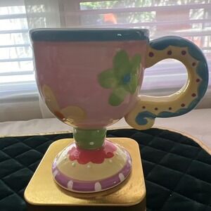 Collectible Easter Egg Cup Cracker Barrel Colorful Collection Original Box READ